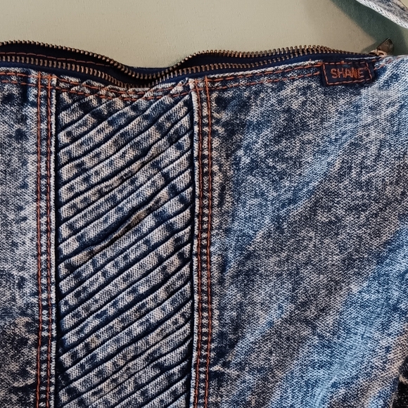 80s Acid Wash Shane Zippered Denim Bag - Picture 7 of 7
